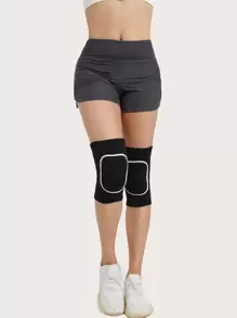 2 piezas Rodillera deportivo - Negro - Ver 1