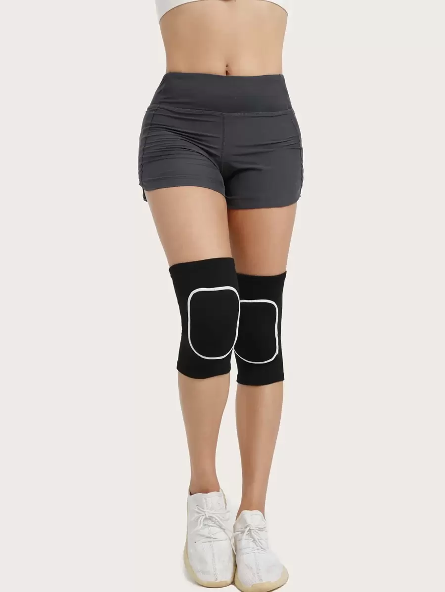 2 piezas Rodillera deportivo - Negro - Ver 1