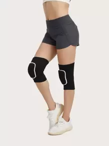 2 piezas Rodillera deportivo - Negro - Ver 3