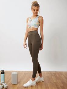 MOTF PREMIUM TIE-DYE CUT-OUT SPORTS TANK TOP - Multicolor - View 5