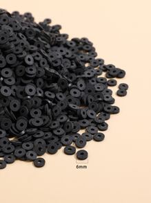 1 gói Phụ kiện Trang sức Tự làm Hạt - màu đen - Xem 4