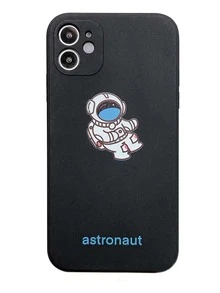 卡通宇航員手機外殼 - 彩色 - 查看 3