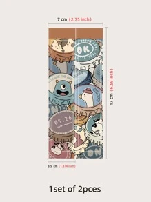 2 miếng dán hoạt hình đồ họa tương thích với Apple Pencil thế hệ thứ 2 - Nhiều màu - Xem 7