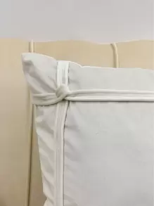 Nút trang trí đệm không có chất làm đầy - Màu be - Xem 2