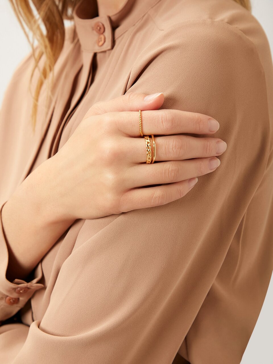 MOTF 3PCS  CHAIN DESIGN RING