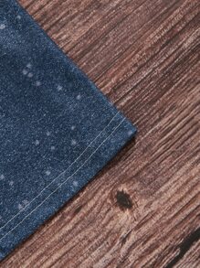 SHEIN LUNE Camiseta con estampado de corazón y letra - Multicolor - Ver 5