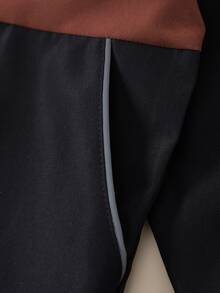 Boys Two Tone Hooded Jacket - Multicolor - View 7