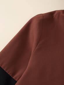 Boys Two Tone Hooded Jacket - Multicolor - View 8