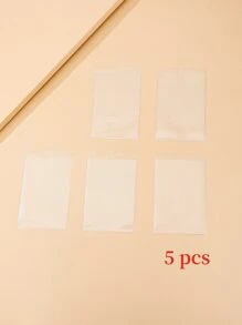 5入組透明卡包 - 無色 - 查看 6