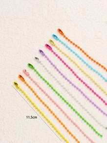 10pcs Chain DIY Jewelry Accessory - Multicolor - View 3