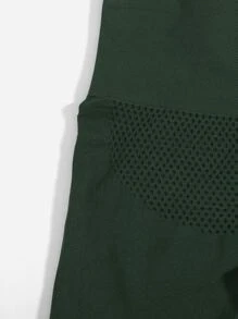 Easithlete Set de 3 pantalones cortos deportivos de mujer suaves, transpirables con fruncido, shorts elásticos, shorts de sudadera, shorts de gimnasio, shorts de ciclista - Multicolor - Ver 3