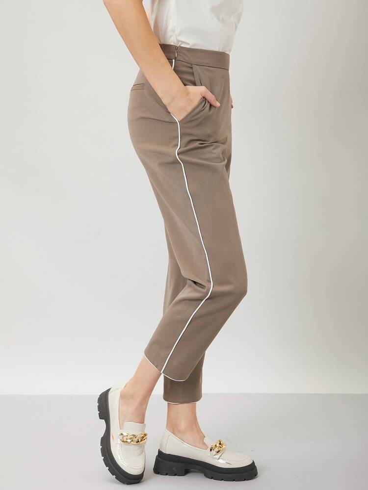 Viscose Straight Leg Pants