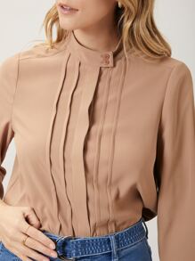 MOTF PREMIUM Top de ajuste recto - Albaricoque - Ver 5