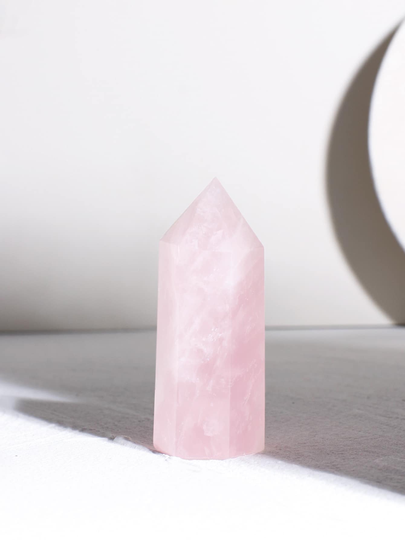 1pc Stone Art Decoration - Pink - View 1