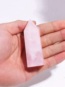 1pc Stone Art Decoration - Pink - View 7