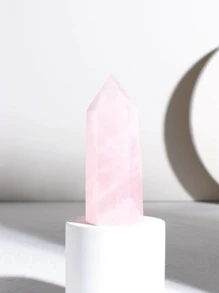 1pc Stone Art Decoration - Pink - View 3