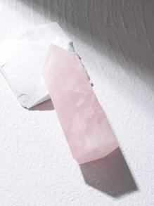 1pc Stone Art Decoration - Pink - View 6