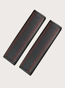 2 miếng Đai an toàn trên ô tô chạm nổi - Nhiều màu - Xem 1