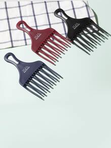 1pc Random Color Styling Comb - Multicolor - View 2