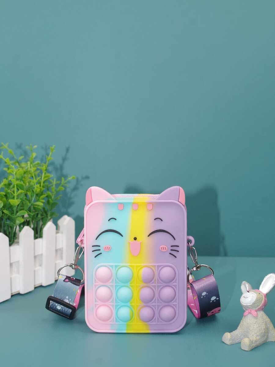 Túi đeo chéo trẻ em Hoạt hình Có thể điều chỉnh được - Nhiều màu - Xem 1