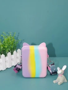 Túi đeo chéo trẻ em Hoạt hình Có thể điều chỉnh được - Nhiều màu - Xem 3