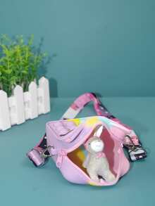 Túi đeo chéo trẻ em Hoạt hình Có thể điều chỉnh được - Nhiều màu - Xem 5