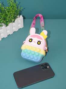 Túi đeo chéo trẻ em Hoạt hình Có thể điều chỉnh được - Nhiều màu - Xem 6