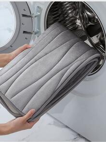 1pc Plain Non-slip Bath Rug