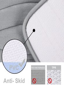 1pc Plain Non-slip Bath Rug