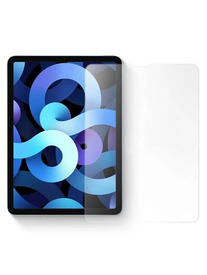 1pc IPad 10th Gen (10.9-Inch) 2022 High Definition Tempered Glass Screen Protector, IPad Air 4/5 (10.9-Inch) 2022 Curved Edge Tempered Glass Screen Protector, IPad 6/7/8/9th Gen (10.2-Inch) 2019 Tempered Glass Screen Protector, IPad Pro (11-Inch) 2020/IPad Air 11-In.(M2)-2024/IPad Air 13-In.(M2)-2024 Curved Edge Tempered Glass Screen Protector + Camera Lens Protector Film