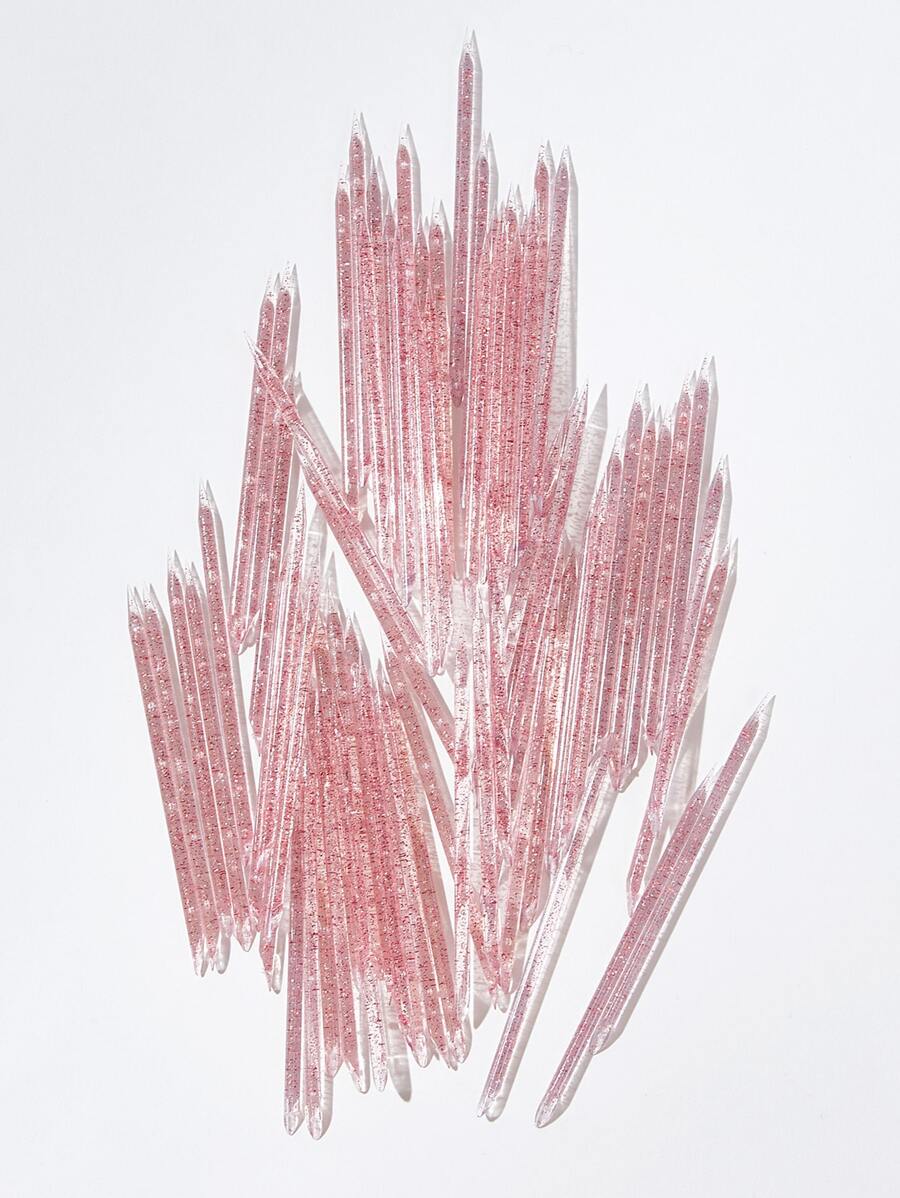 50支双头钉尖钻棒 - 紅色 - 查看 1