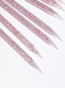 50支双头钉尖钻棒 - 紅色 - 查看 2