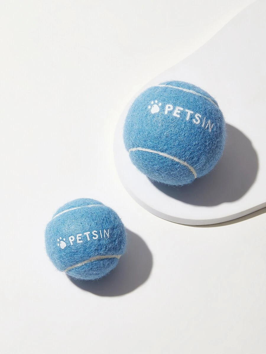 PETSIN 2pcs Pet Chasing Ball Toy - Blue - View 1