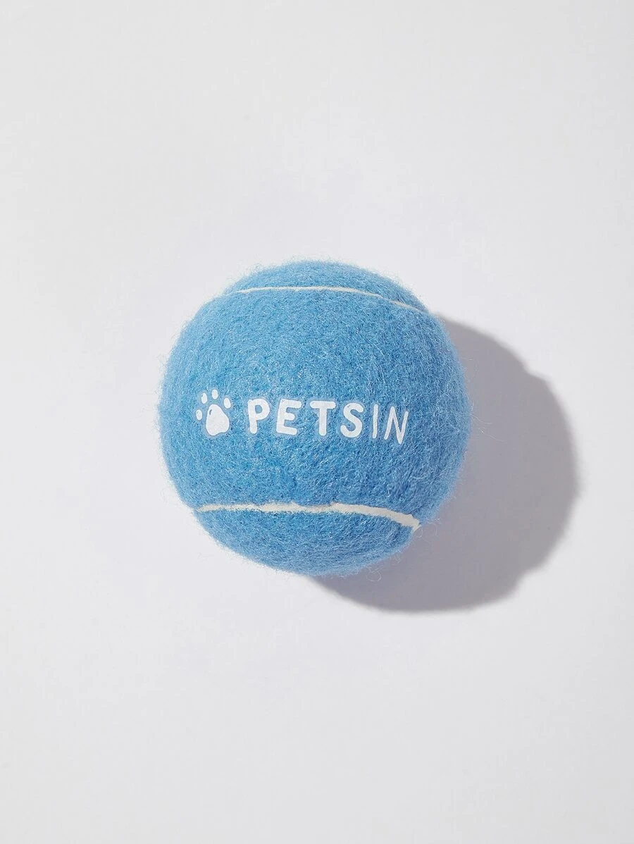 PETSIN 1pc Tennis Pet Chasing Toy - Blue - View 1
