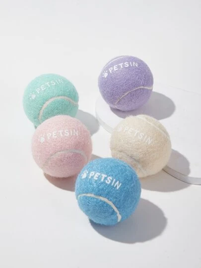 PETSIN 5pcs Pet Chasing Ball Toy