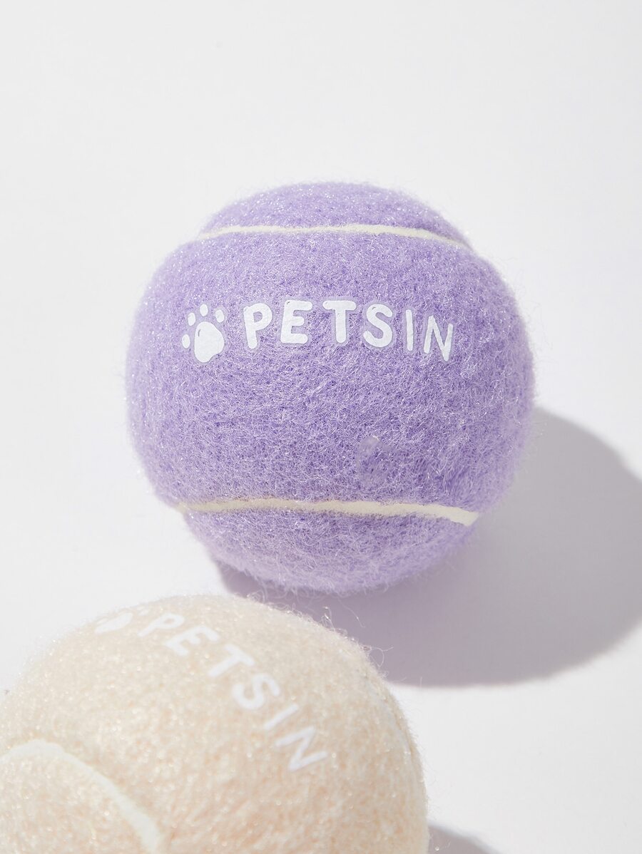 PETSIN 2 ชิ้น ลูกบอลของเล่นสัตว์เลี้ยง ของเล่น | SHEIN TH