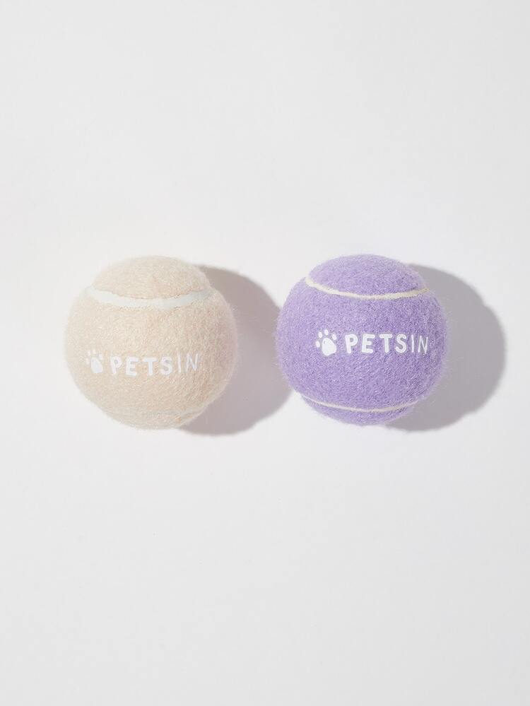 PETSIN 2 piezas Bola para mascota Juguete - Multicolor - Añade 5