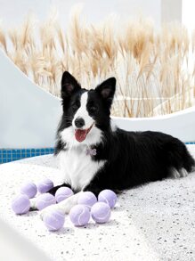 PETSIN 2pcs Pet Chasing Ball Toy - Purple - View 3
