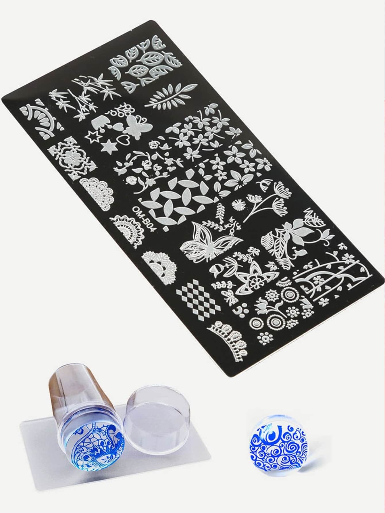Nail Art Stamping Scraper Plate Tool Set 3pack
