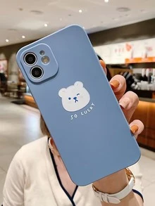 2入組情侶卡通小熊手機外殼 - 彩色 - 查看 3