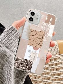 Mix Pattern Phone Case - Multicolor - View 3