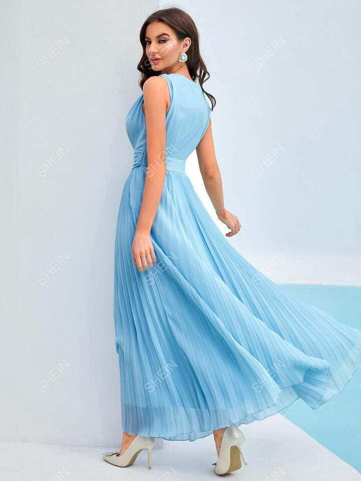 Shein blaues kleid Clearance