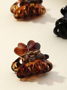 12 piezas Simple Pinza de pelo para uso diario en peinados de niñas con diseño de mariposa casual - Multicolor - Ver 5