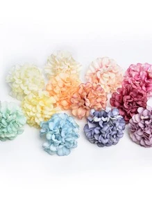 15入組隨機色頭擬真花 - 彩色 - 查看 5