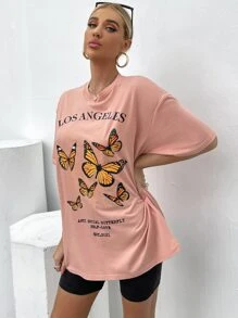 SHEIN SXY Bộ thời trang Thú vật Giải trí - Nhiều màu - Xem 3