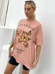 SHEIN SXY Bộ thời trang Thú vật Giải trí - Nhiều màu - Xem 4