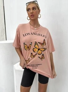 SHEIN SXY Bộ thời trang Thú vật Giải trí - Nhiều màu - Xem 5