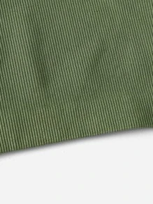 Easithlete 2 piezas de Camiseta deportiva de verano sin costuras de punto acanalado sólido para usar en gimnasio - Multicolor - Ver 4