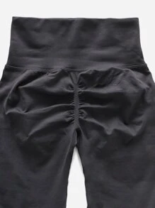 Yoga Basic 3PCS Seamless Sports Cycling Shorts - Multicolor - View 4