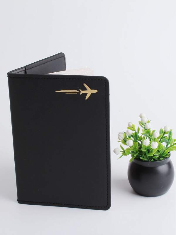 Airplane Graphic Passport Case SHEIN USA